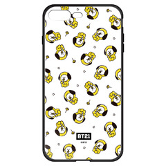 BT21 【CHIMMY（パターン）】 ガラスハイブリッドiPhone8Plus/7Plusケース