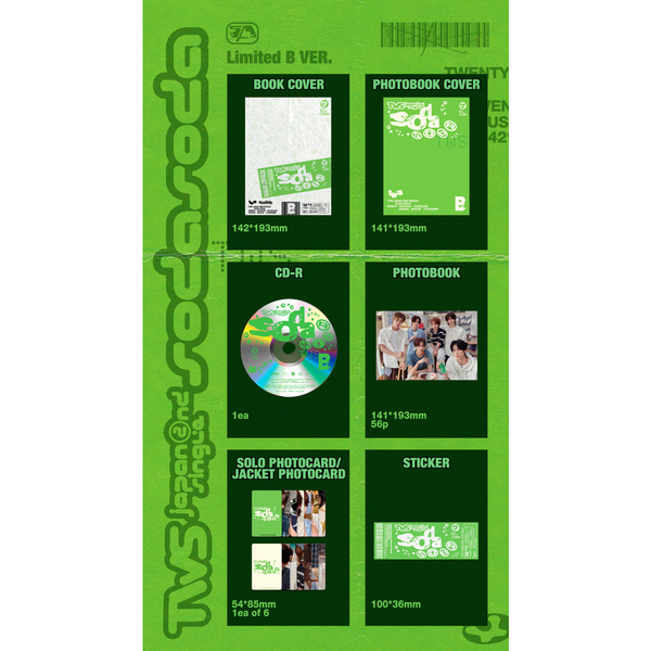 TWS／SODA SODA（初回限定盤B／CD＋PHOTOBOOK）（セブンネット限定特典