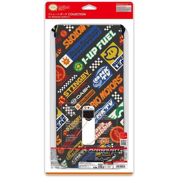 Nintendo Switch 2 ストレートポーチ COLLECTION for Nintendo Switch