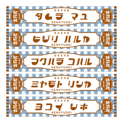 【SKE48】50聖遥花 SKE48真冬のTEAM歌謡祭　マフラータオル【研究生】