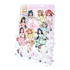 ラブライブ！サンシャイン!! 描き下ろし BIGアクリル置時計 アニマル衣装（2026年5月以降発売予定）