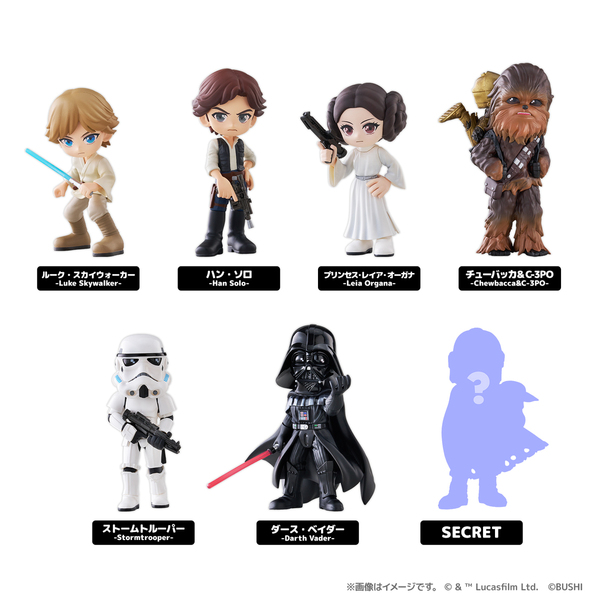 Star Wars フィギュア 7体セット 未開封 PalVerse / STAR WARS【BOX】（2026年9月以降発売予定） 通販｜セブン