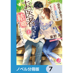 会社を辞めて人生の夏休みをすごしていたら、お医者さまと結婚することになった。【ノベル分冊版】　7