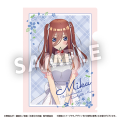 映画「五等分の花嫁」A4クリアファイル 春服ver.（中野三玖）