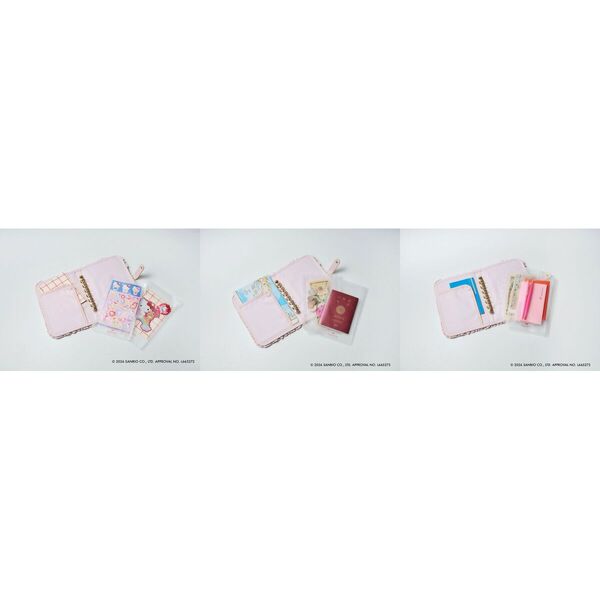 Maison de FLEUR×HELLO KITTY いちごマルチケースBOOK PINK (宝島社