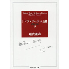 『ボヴァリー夫人』論　下