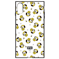 BT21 【CHIMMY（パターン）】 ガラスハイブリッドiPhoneXS/Xケース