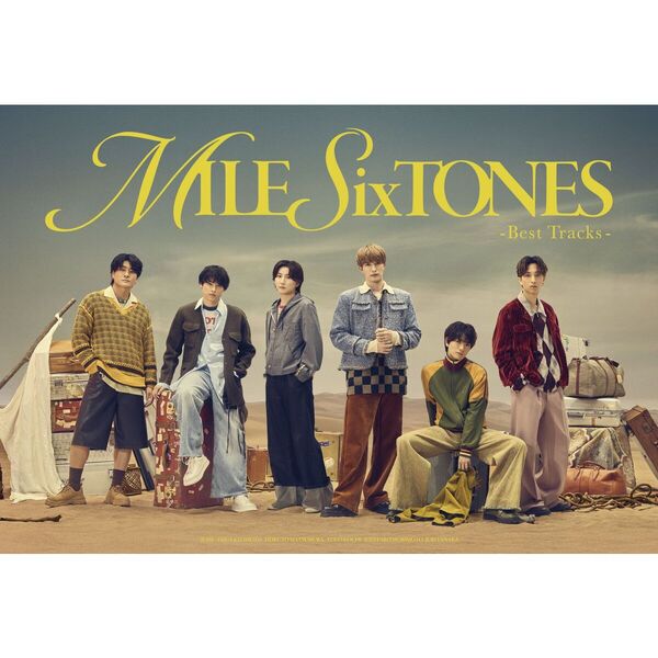 SixTONES/MILESixTONES -Best Tracks-(初回盤B/2CD+2DVD)(外付特典)