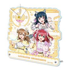 ラブライブ！サンシャイン!! 描き下ろし アクリル置時計【1年生】アニマル衣装（2026年5月以降発売予定）