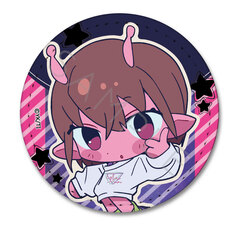 アニメ『銀河特急 ミルキー☆サブウェイ』 レザーバッジ(丸形)(ちぽっけ) TA(チハル)（2026年6月以降発売予定）