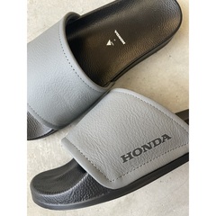 Honda x rerer シートカバーサンダル GRAY（本革）サイズ：43（27cm～28cm）【販路限定商品】