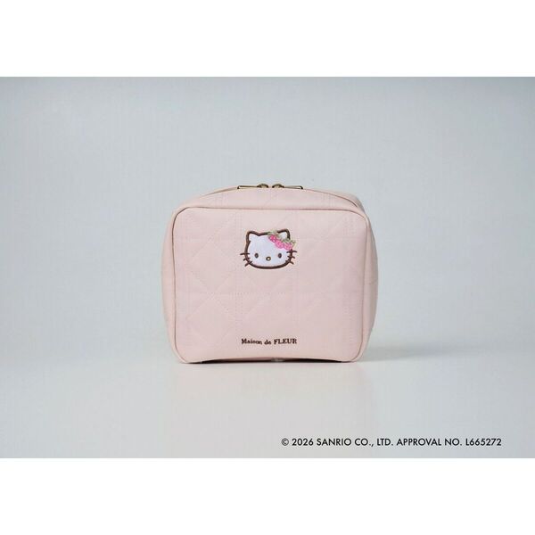 Maison de FLEUR×HELLO KITTY いちご宝物ケースBOOK PINK (宝島社