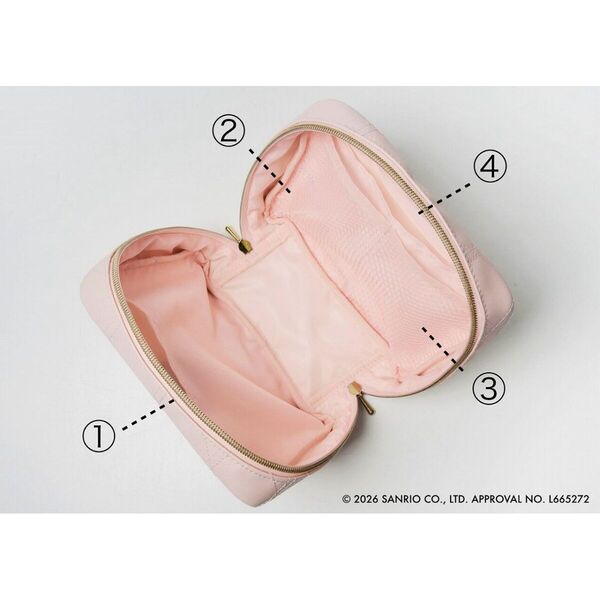 Maison de FLEUR×HELLO KITTY いちご宝物ケースBOOK PINK (宝島社