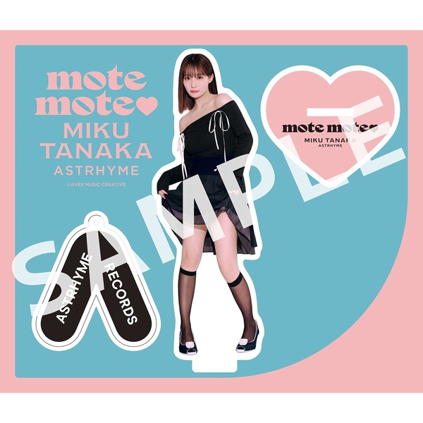 田中美久／ASTRHYME/ mote mote（初回生産限定盤／CD＋Blu-ray）（特典