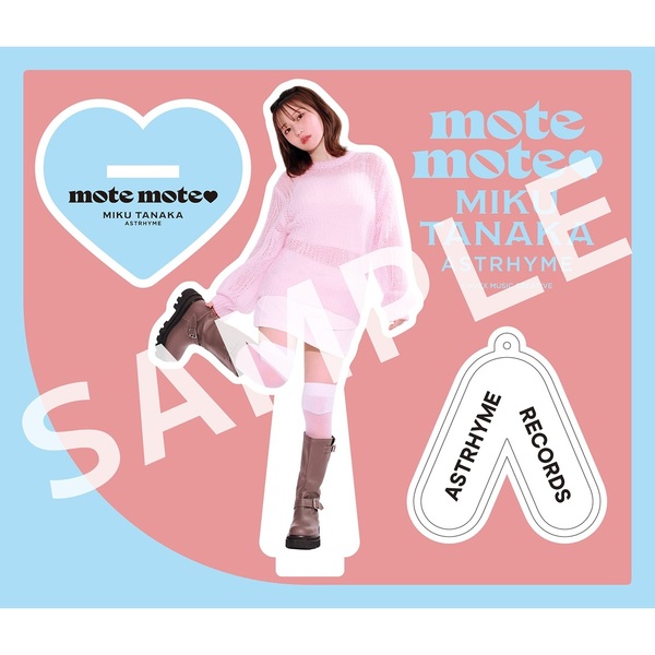 田中美久／ASTRHYME/ mote mote（初回生産限定盤／CD＋Blu-ray）（特典