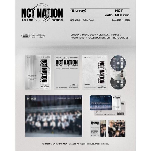 新品未開封　NCT NATION Blu-ray Amazon.co.jp: NCT STADIUM LIVE 'NCT NATION : To The World-in