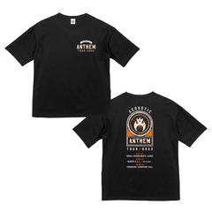【ANTHEM】ACOUSTIC ANTHEM ”Tour 2022”　BIGシルエットTシャツ（ブラック）Sサイズ