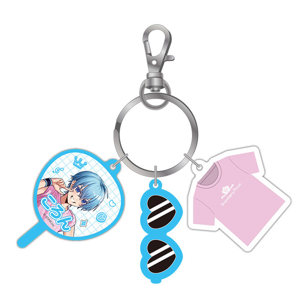 STPR Familiyコラボキャンペーングッズ】3連キーホルダー＋おなまえ