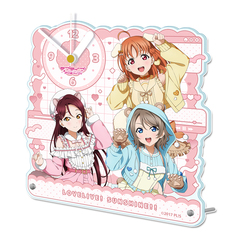 ラブライブ！サンシャイン!! 描き下ろし アクリル置時計【2年生】アニマル衣装（2026年5月以降発売予定）