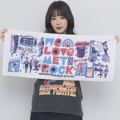 【METROCK2026】フェイスタオル ホワイト