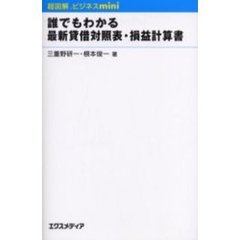 誰でもわかる最新貸借対照表・損益計算書
