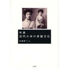 年表近代日本の身装文化