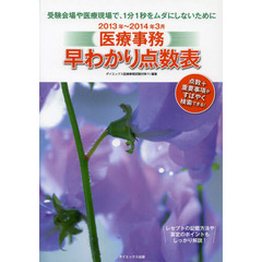 医療事務早わかり点数表　２０１３年～２０１４年３月