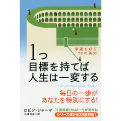 1つ目標を持てば人生は一変する