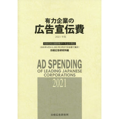 有力企業の広告宣伝費　ＮＥＥＤＳ日経財務データより算定　２０２１年版