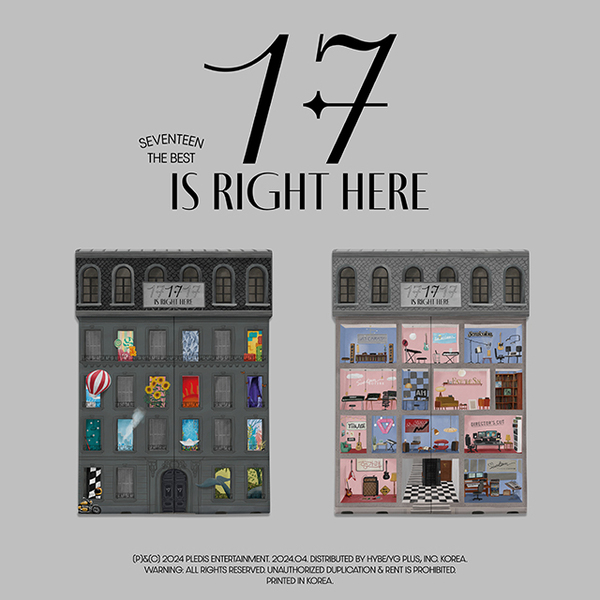 SEVENTEEN／'BEST ALBUM : 17 IS RIGHT HERE（輸入盤） 通販｜セブン 