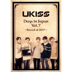 U-KISS／U-KISS Days in Japan Vol.7（ＤＶＤ）