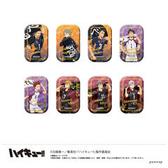 ハイキュー！！スクエア缶バッジ【BOX】（横断幕第二弾）＜セブンネット限定＞再販