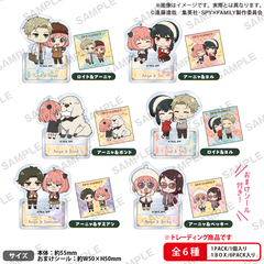 SPY×FAMILY　ぷちアクリルスタンド デュオコレ PACKver.【単品】（2025年6月以降発売予定）