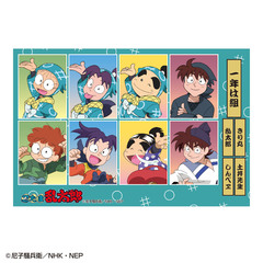証明写真風ステッカー（乱太郎 きり丸 しんべヱ 土井先生）　忍たま乱太郎