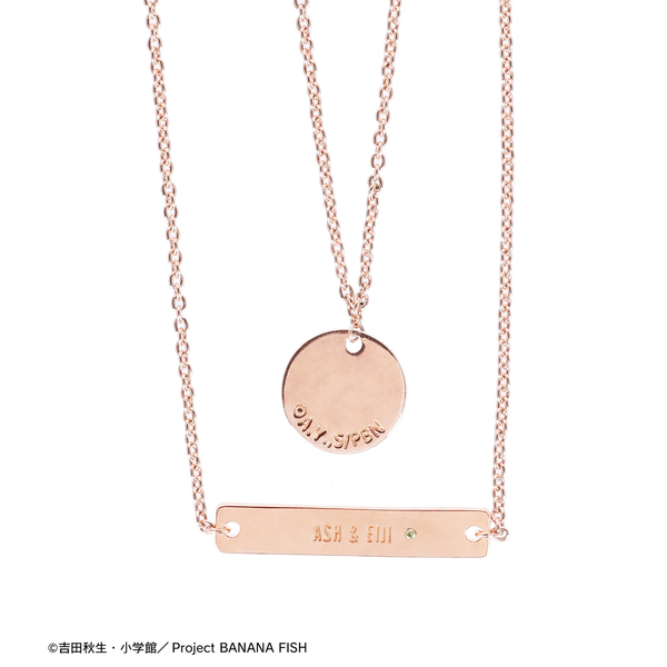 BANANA FISH スティックネックレス ASH LYNX スティックネックレス Silver925×Peridot ver