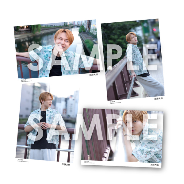 加藤大悟 WEオフィシャルブロマイド セット WEオフィシャルブロマイドセット~2025年8月~/加藤大悟 通販