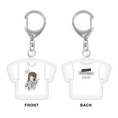 【SKE48】鈴木愛菜　生誕記念Tシャツ型アクリルキーホルダー（2026年1月度）