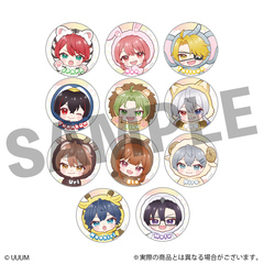 カラフルピーチ　トレーディングミニキャラ缶バッジ（全11種）【単品】（2026年6月以降発売予定）