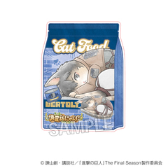 進撃の巨人　調査兵にゃん　ダイカットステッカー　ベルトルト（2026年10月以降発売予定）