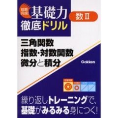 三角関数・指数・対数関数・微分と積分　数学２