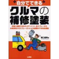 “自分でできる”クルマの補修塗装　手軽に挑戦できるタッチペイント、缶スプレーから本格派向けのスプレーガンによる塗装までを完全網羅