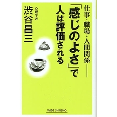 「感じのよさ」で人は評価される　仕事・職場・人間関係