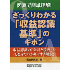 図表で簡単理解！ざっくりわかる「収益認識基準」のキホン　収益認識の「会計と税務」をＱ＆Ａでわかりやすく解説！