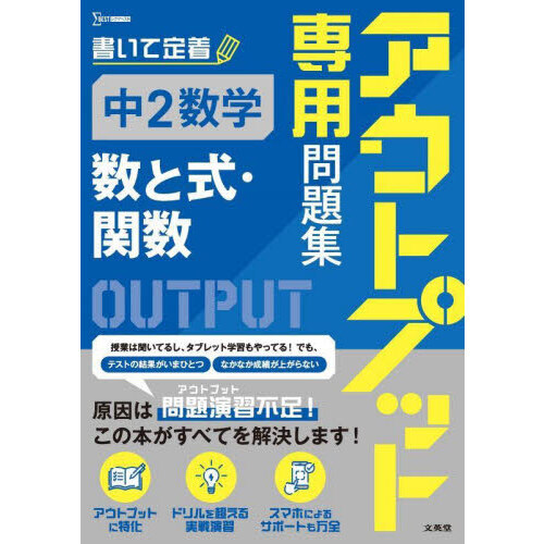 アウトプット専用問題集中２数学〈数と式・関数〉