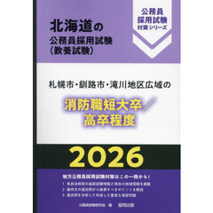 ’２６　札幌市・釧路市　消防職短大／高卒