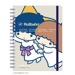 サンリオキャラクター ロルバーン ポケット付メモ L リトルツインスターズ レトロ