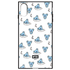 BT21 【KOYA（パターン）】 ガラスハイブリッドiPhoneXS/Xケース