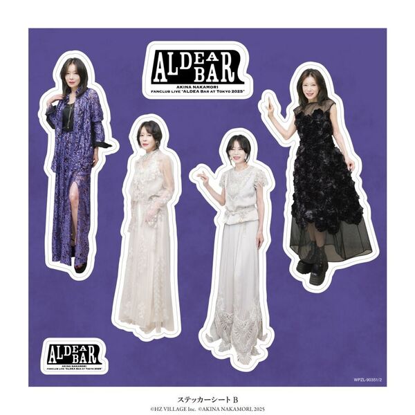 中森明菜　ALDEABAR　2024　希少　フルセット　【新品未使用】 中森明菜 FANCLUB LIVE「ALDEA Bar at Tokyo 2024」発売決定