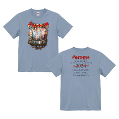 【ANTHEM】OVERLORD Tシャツ アシッドブルー size S