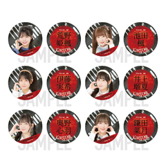 【SKE48】15池田楓「Karma」缶バッジ（2個セット）